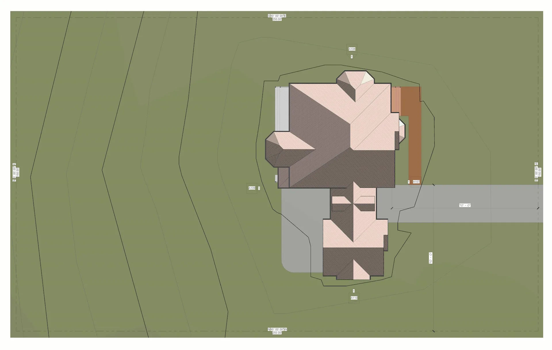 Manor House - site plan